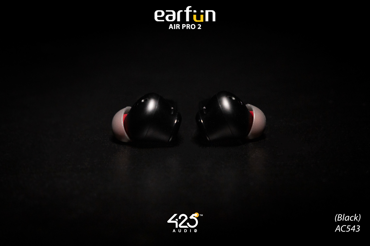 earfun air pro 2,earfun,black,bluetooth,5.2,active noise cancelling,หูฟัง,หูฟังไร้สาย,ipx5,คุยชัด,เบสหนัก