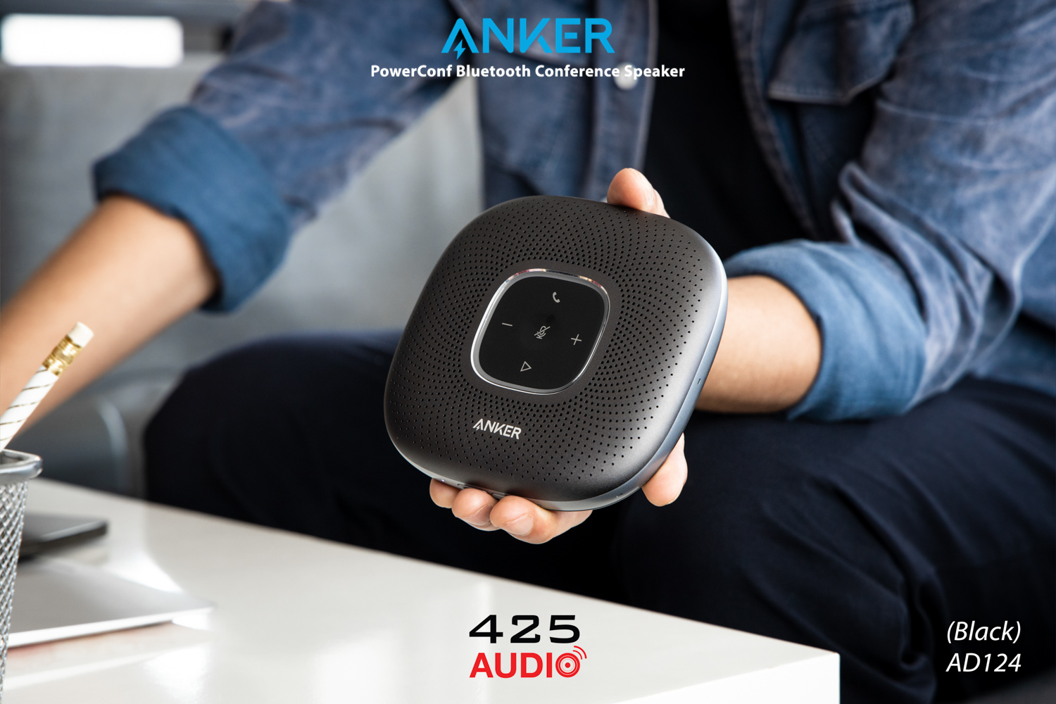Anker PowerConf Bluetooth Conference Speaker