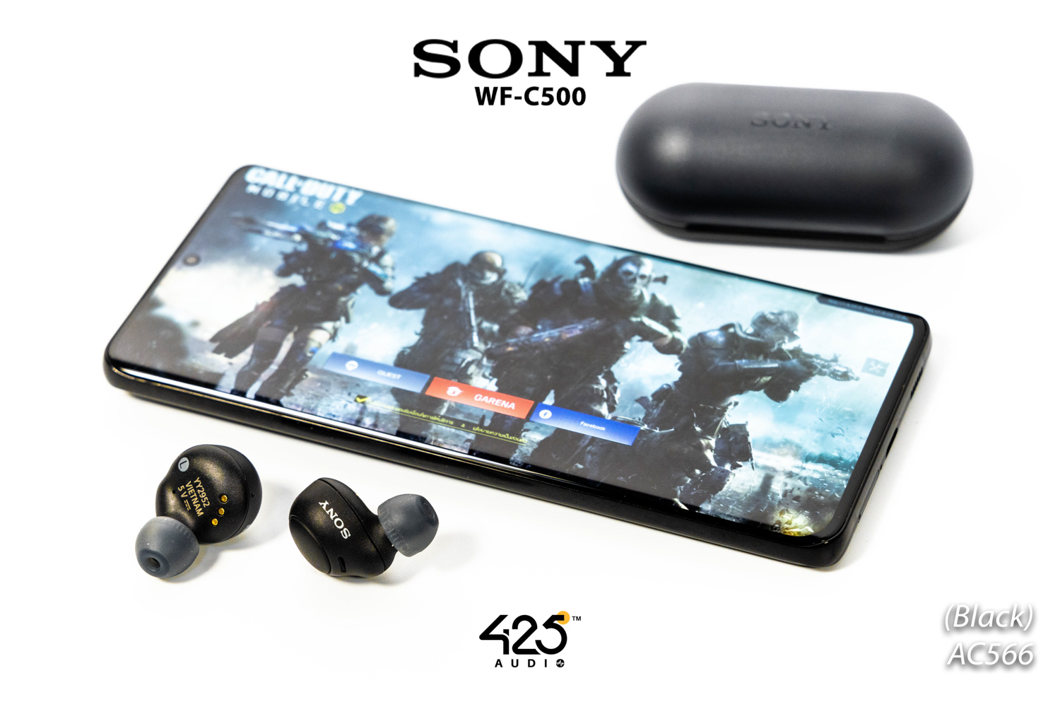Sony WF-C500,หูฟัง sony,หูฟังไร้สาย Sony WF-C500,Sony WF-C500 True Wireless,หูฟังไร้สาย,หูฟังบลูทูธ,fast pair,swift pair