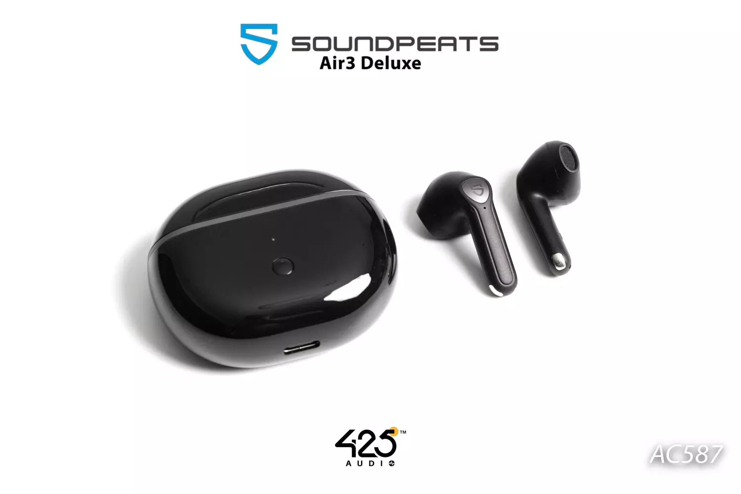 SoundPEATS Air3 ทรง earbud เบสแน่น ไมค์ 4 ตัวคุยชัด เซนเซอร์ถอด