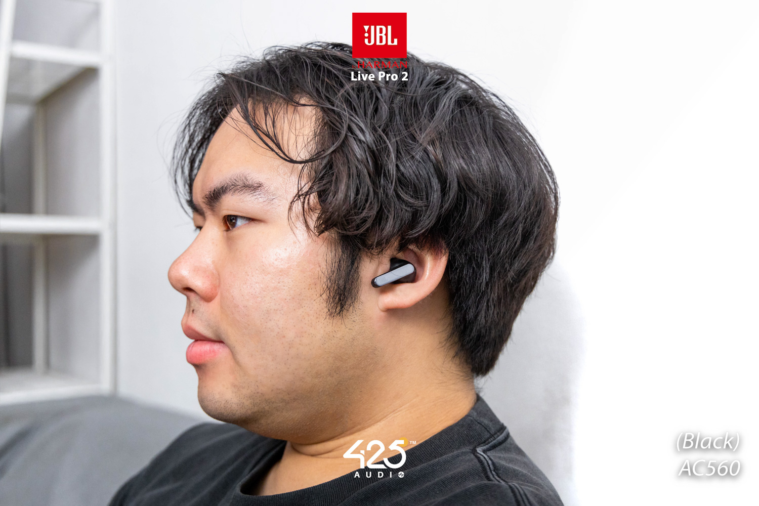 JBL Live Pro 2,True Wireless,หูฟังไร้สาย,หูฟังบลูทูธ,หูฟังตัดเสียงรบกวน,Active Noise Cancelling,6 Mic,หูฟังไมค์ดี