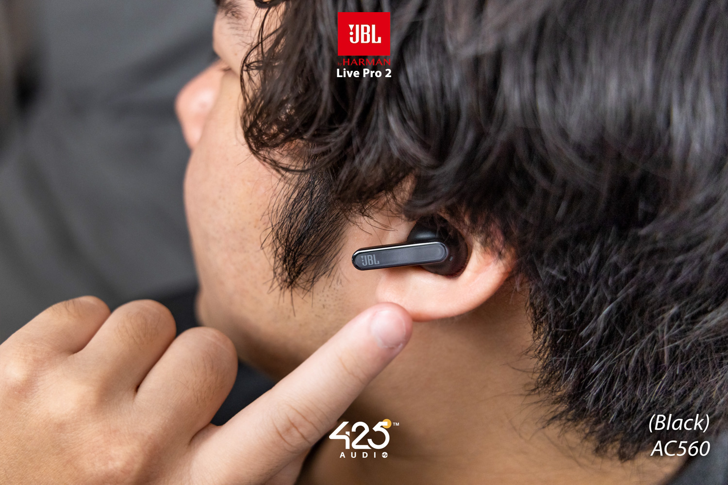 JBL Live Pro 2,True Wireless,หูฟังไร้สาย,หูฟังบลูทูธ,หูฟังตัดเสียงรบกวน,Active Noise Cancelling,6 Mic,หูฟังไมค์ดี