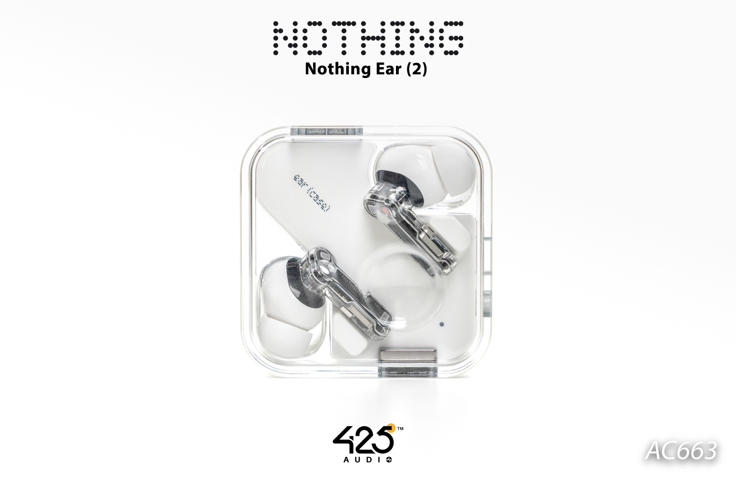 Nothing Ear (2),True Wireless,หูฟังไร้สาย,หูฟังบลูทูธ,หูฟัง In-Ear,fast pair,fast charge,wireless charge