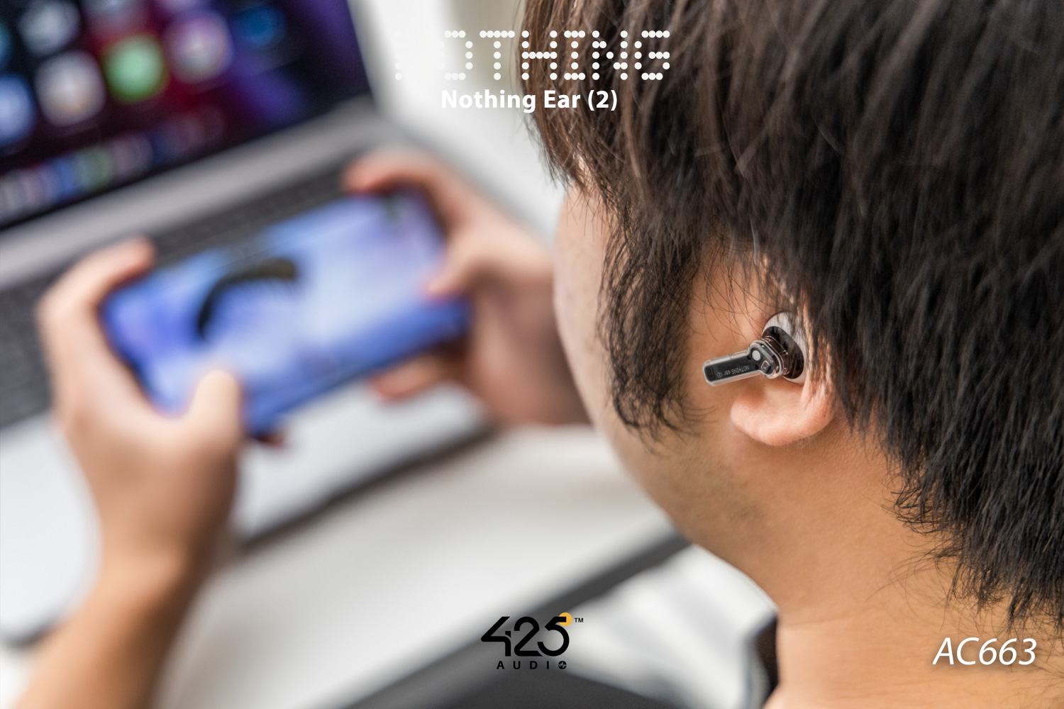 Nothing Ear (2),True Wireless,หูฟังไร้สาย,หูฟังบลูทูธ,หูฟัง In-Ear,fast pair,fast charge,wireless charge