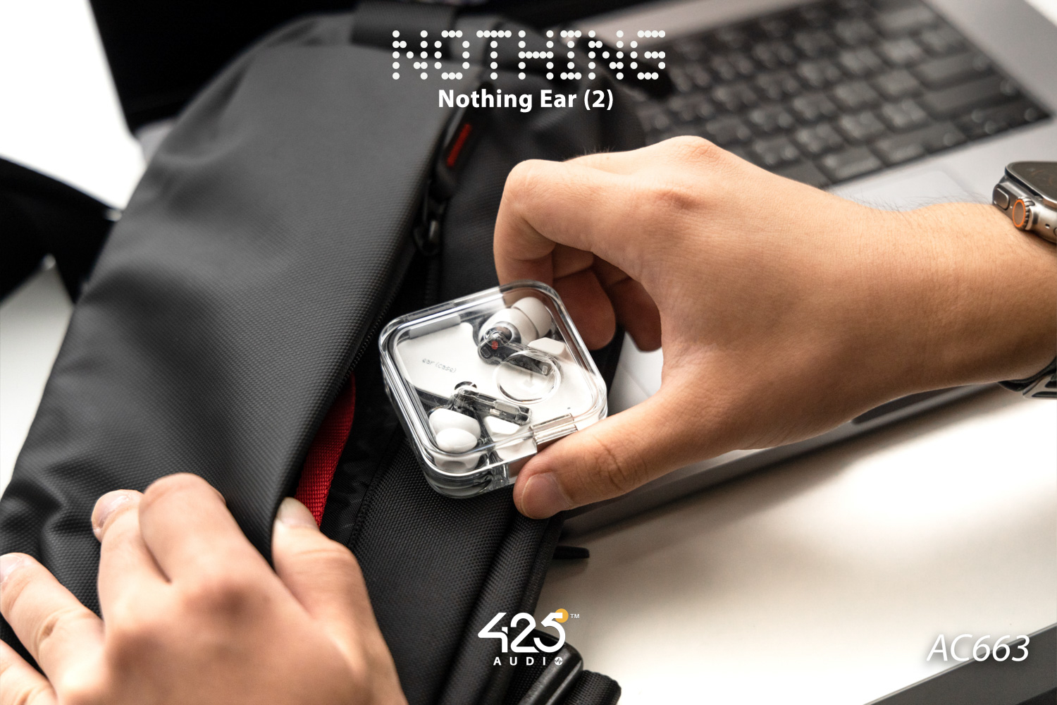 Nothing Ear (2),True Wireless,หูฟังไร้สาย,หูฟังบลูทูธ,หูฟัง In-Ear,fast pair,fast charge,wireless charge