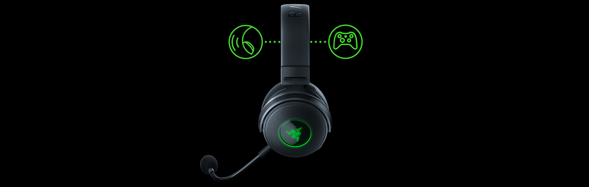 Razer Kraken V3 Pro,Headset,หูฟังไร้สาย,หูฟังเสียงดี,headphones,หูฟังบลูทูธ,หูฟังครอบหู,หูฟังเกมมิ่ง