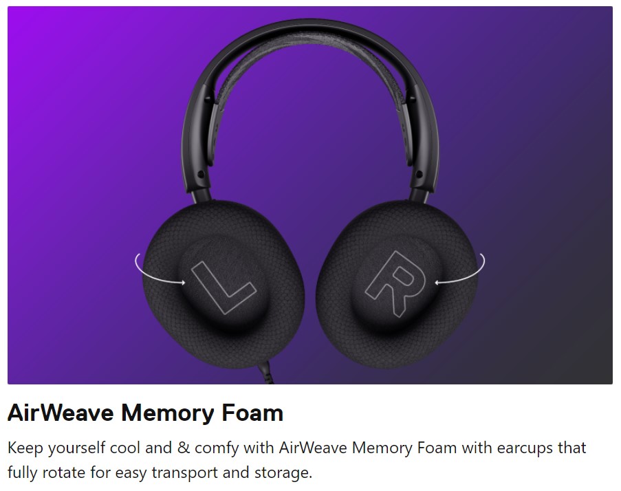 SteelSeries Arctis Nova 1,Headphone,หูฟังครอบหู,หูฟังเกมมิ่ง,หูฟัง Gaming,หูฟังเล่นเกม,Gaming Headset,หูฟัง 3.5 mm.