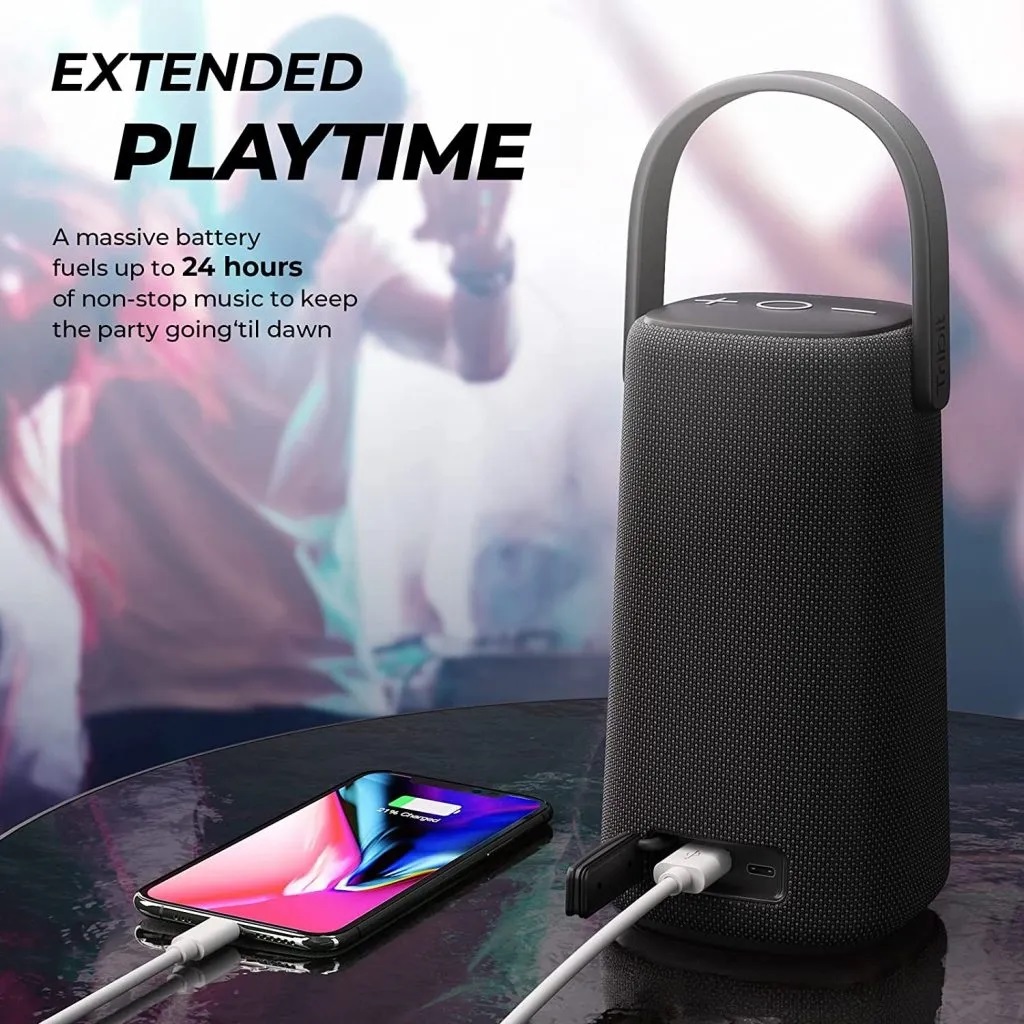 Tribit StormBox Pro BTS31,ลำโพงบลูทูธ,Bluetooth Speaker,portable,wireless speaker,ลำโพงไร้สาย,ลำโพงพกพา,soundbar