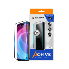 Ablemen FF Active ฟิล์มกระจกเต็มจอแบบใสขอบดำ - iPhone 16 Pro