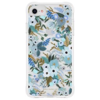 Case-Mate Rifle Paper Garden Party Blue เคส iPhone SE 3 (2022) / 2 / iPhone 8 / 7