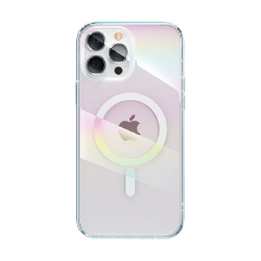 PQY Nebula with Magnet Clear Edge เคส iPhone 13