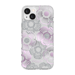 COACH Protective Case เคส iPhone 13 - Tea Rose Ice Purple
