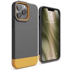 Elago Glide Case เคส iPhone 13 Pro Max - Dark Grey/Yellow