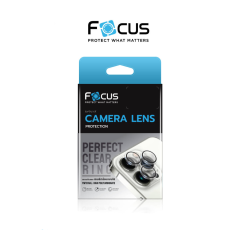 Focus Perfect Clear Ring กระจกกันรอยเลนส์กล้อง - iPhone 15 / 15 Plus