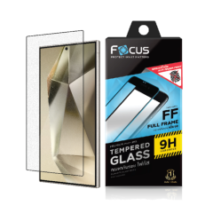 Focus TG FF SL Matte Black - ฟิล์มกระจกเต็มจอแบบด้าน Galaxy S24 Ultra
