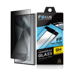 Focus TG FF SL Privacy Black - ฟิล์มกระจกเต็มจอแบบ Privacy Galaxy S24 Ultra