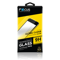Focus TG UC ฟิล์มกระจกไม่เต็มจอแบบใส - iPhone 15