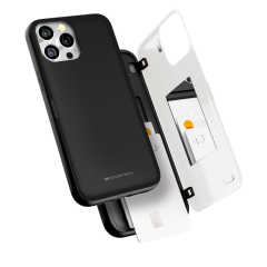 Goospery Magnetic Door Bumper เคส iPhone 13 Pro Max - Black
