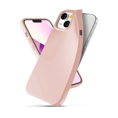 Goospery Soft Feeling Jelly เคส iPhone 13 - Pink Sand