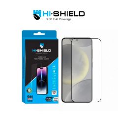 Hishield 2.5D Full Coverage ฟิล์มกระจกใสเต็มจอขอบดำ - Galaxy S24