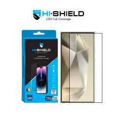 Hishield 2.5D Full Coverage ฟิล์มกระจกใสเต็มจอขอบดำ - Galaxy S24 Ultra