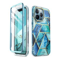 i-Blason Cosmo Slim Designer Case with Built-in Screen Protector เคส iPhone 13 Pro Max - Ocean