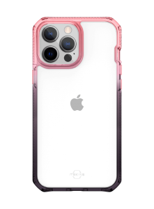 ITSKINS Supreme Prism เคส iPhone 13 Pro Max / iPhone 12 Pro Max - Light Pink and Grey