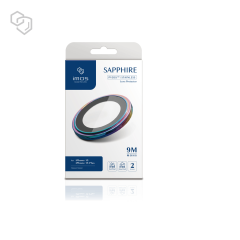 imos Sapphire PVDSS Stainless Pro Lens Ring กระจกกันรอยเลนส์กล้อง iPhone 15 / iPhone 15 Plus - Titanium Plated