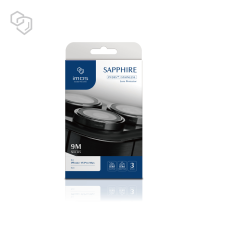imos Sapphire PVDSS Stainless Pro Lens Ring กระจกกันรอยเลนส์กล้อง iPhone 15 Pro Max - Black