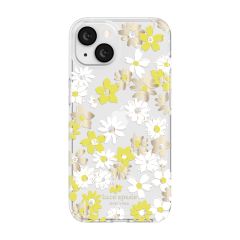 kate spade NEW YORK Protective Hardshell เคส iPhone 13 - Yellow Floral Medley