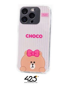 LINE FRIENDS Light Up เคส iPhone 13 Pro Max - BF Basic Brown