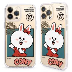 Line Friends Clear Jelly เคส iPhone 13 Pro - Cony