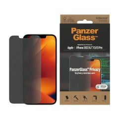 PanzerGlass Classic Fit Privacy ฟิล์มกระจก Privacy iPhone 14 / iPhone 13 / iPhone 13 Pro