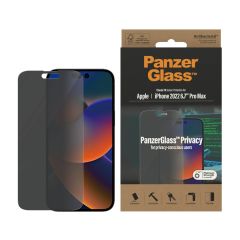 PanzerGlass Classic Fit Privacy ฟิล์มกระจก Privacy iPhone 14 Pro Max