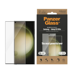PanzerGlass Ultra Wide Fit Clear - กระจกกันรอย S23 Ultra เต็มจอแบบใส