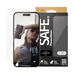 SAFE by PanzerGlass Ultra Wide Fit - ฟิล์มกระจกเต็มจอแบบใส iPhone 15