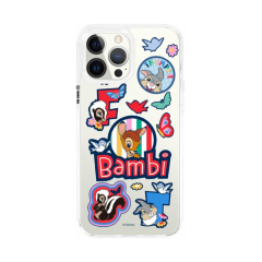 The Hood Hybrid Plus Case Transparent Bambi Family - เคส iPhone 13 Pro Max