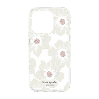 kate spade NEW YORK Protective Hardshell Hollyhock Floral Clear เคส iPhone 14 Pro