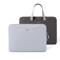 Tomtoc TheHer A21 TwoTone Handbag กระเป๋าถือสำหรับ MacBook Pro 14 M2 / M1 (2021) / MacBook Pro 13 M2 / M1 (2022-2019) / MacBook Air 13 M2 / M1 (2022-2019) - Blue