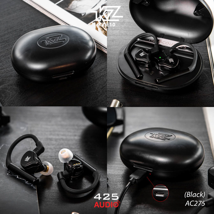KZ,KZ-E10,Hybrid 5 Driver,kz in ear monitors,qualcomm aptx,aptx,หูฟังไร้สาย,wireless earphone