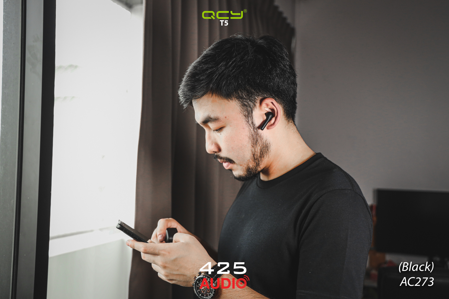 QCY-T5,QCY,T5,True Wireless,True Wireless In-Ear,หูฟังไร้สาย,HD-Call,Comfort