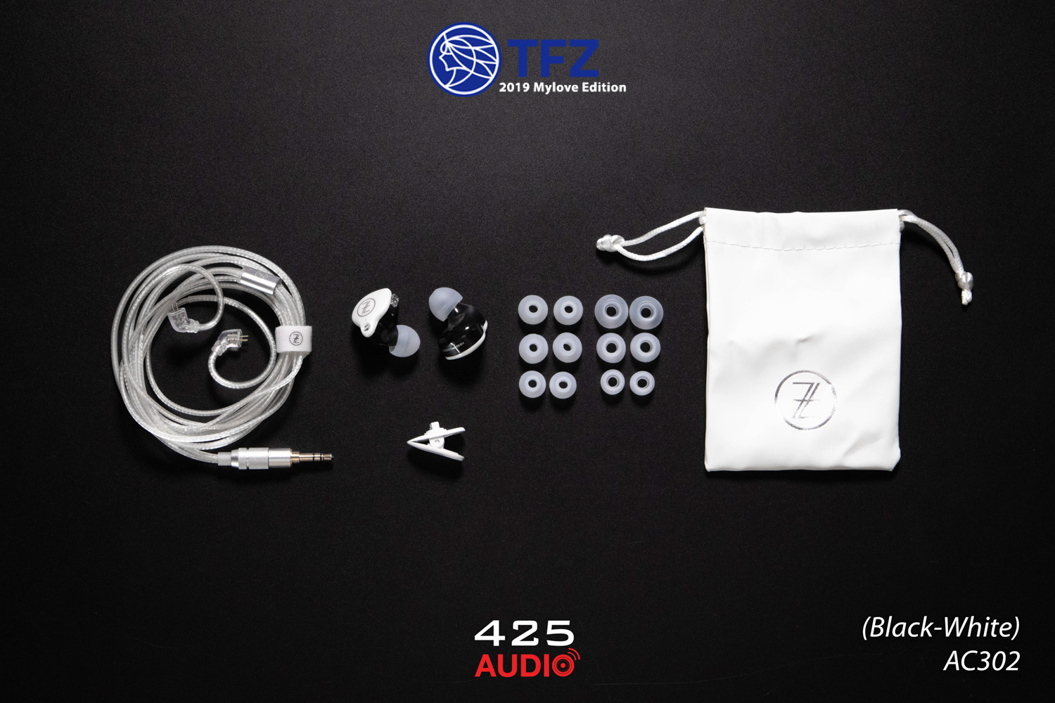 tfz 2019 mylove edition,หูฟัง,in-ear monitor,3.5 มม,เบสหนัก,V-shape,ขั้ว 2 pin,สายทองแดงชุบเงิน,ถอดสายได้