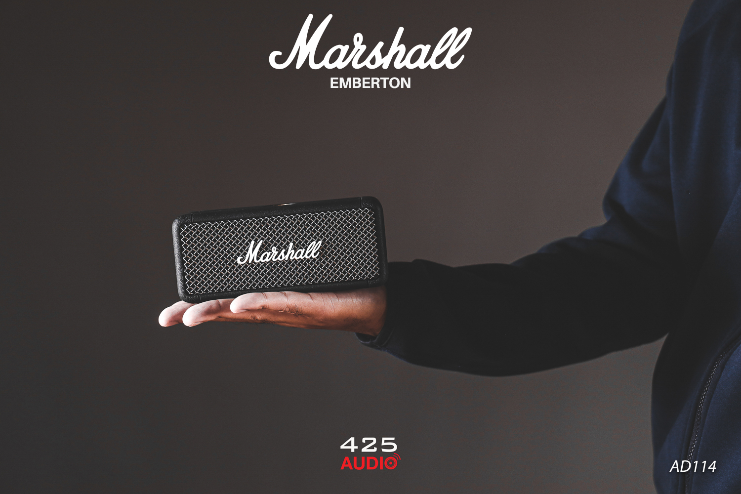 Marshall EMBERTON,emberton,marshall emberton,ลำโพง marshall,Bluetooth Speaker,ลำโพงกันน้ำ,ลำโพงพกพา,ลำโพงบลูทูธ