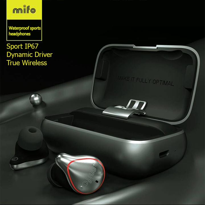 mifo,o5,true,wireless,bluetooth,sport,waterproof,dustproof,earphone,earbud,in,ear,headphone